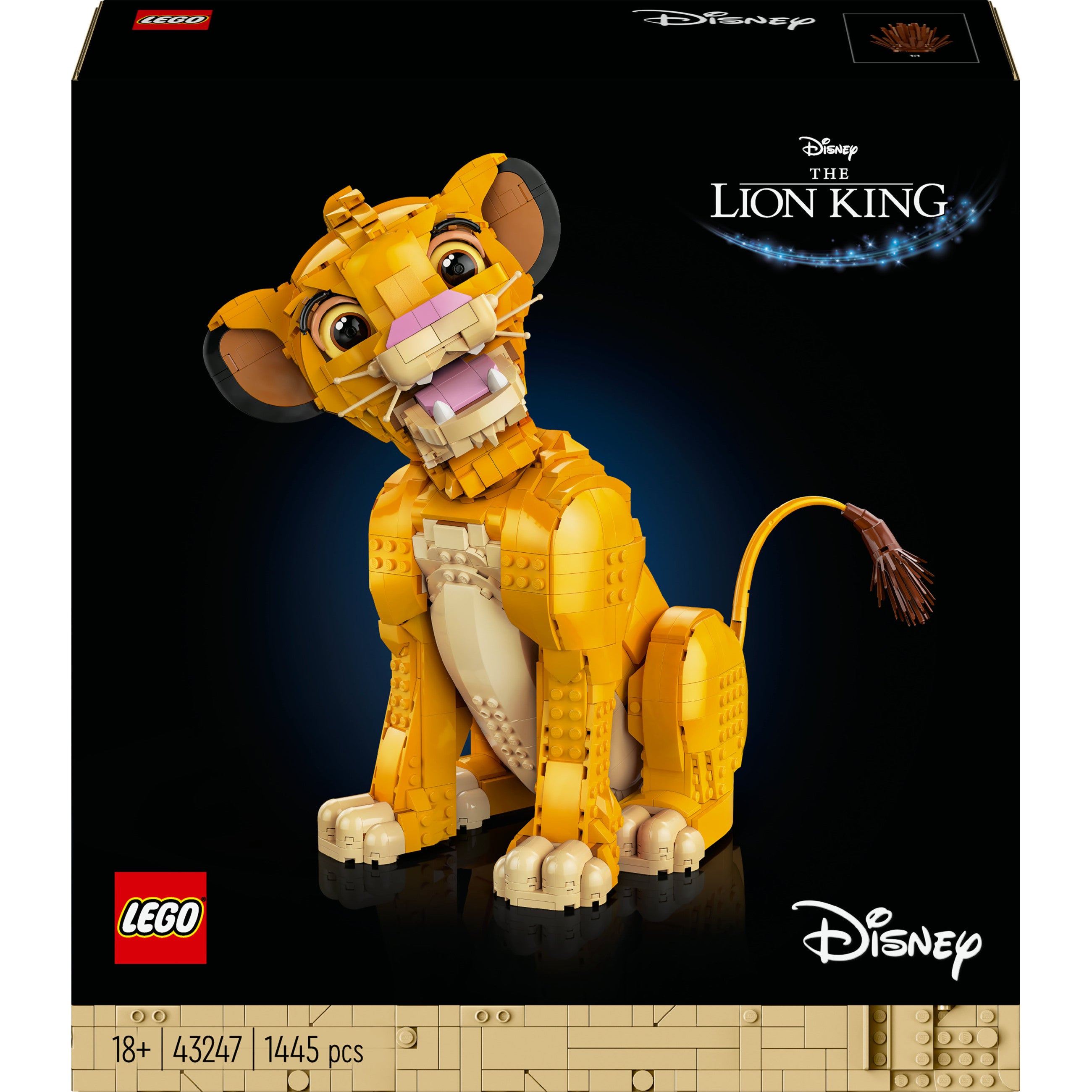 LEGO Disney Simba. Der junge König der Löwen 43247