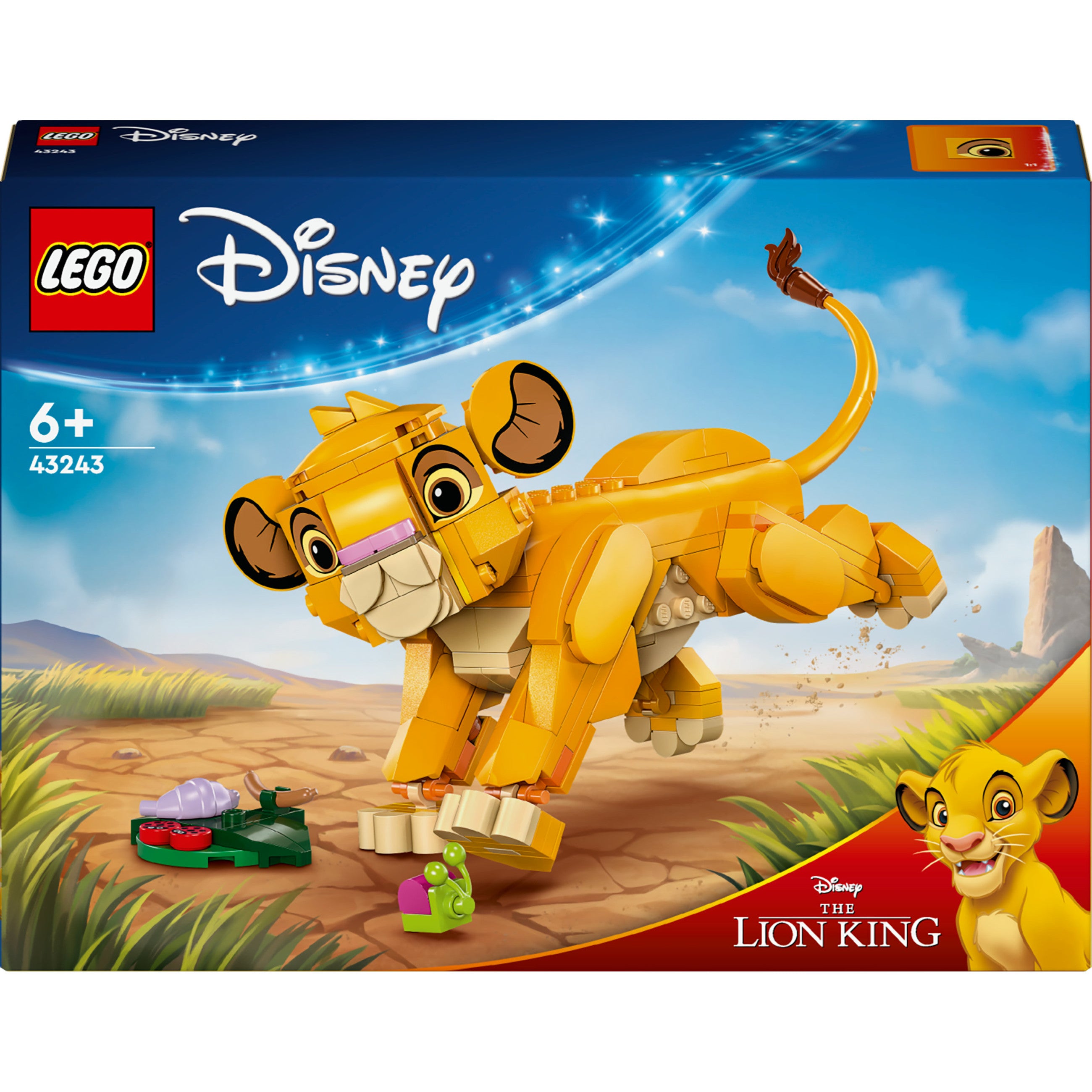LEGO Disney Classic Simba. das Löwenjunge des Königs 43243