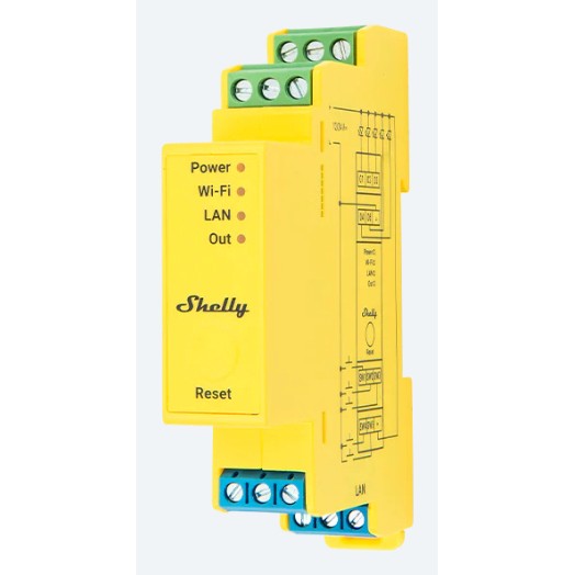 Shelly Relais "Pro RGBWW PM" WLAN LED Lichtcontroller LAN BT