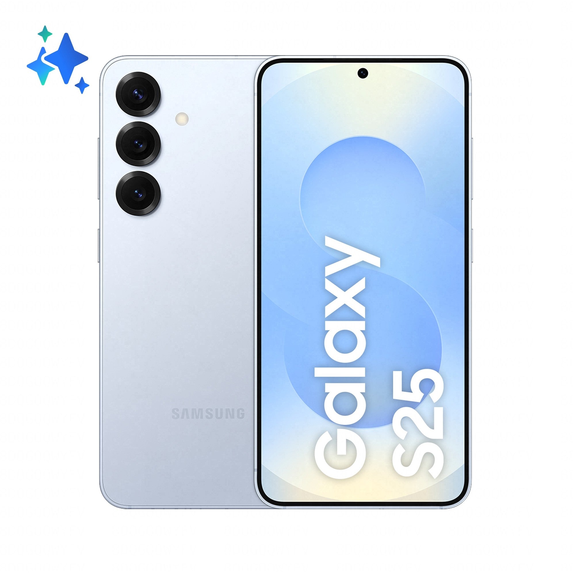 "Samsung Galaxy S25 S931 5G Dual Sim 12GB RAM 512GB - Icy Blue "