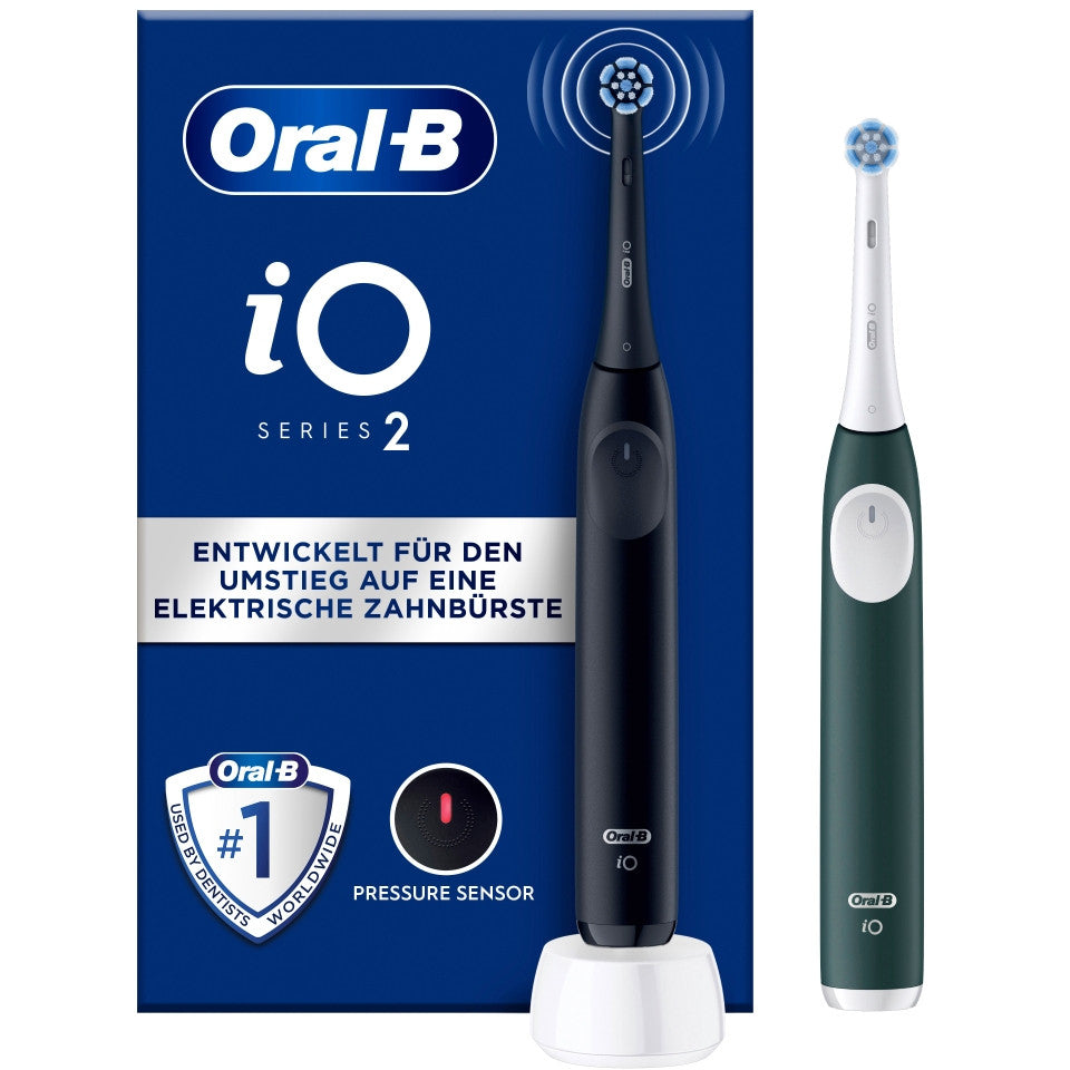 Oral-B iO Series 2 Night Black/ Forest Green mit 2.Handstck