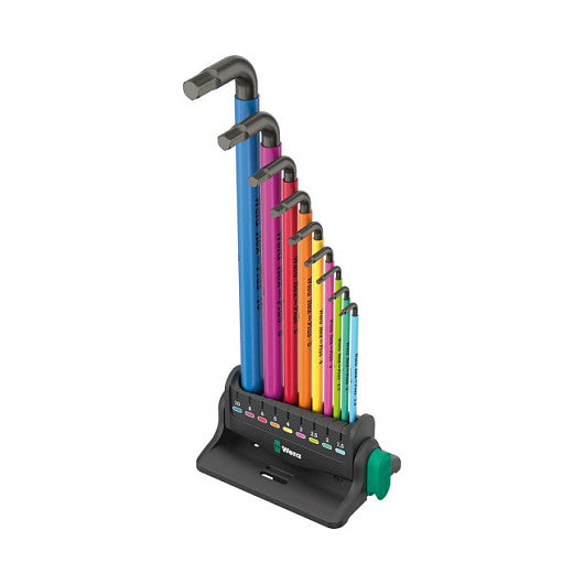 Wera 950/9 Hex-Plus Multicolour 3 Winkelschlüsselsatz metri