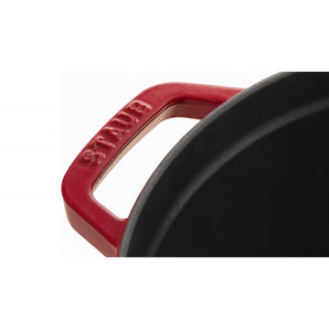 Staub La Cocotte 20cm rund. rot. Gusseisen
