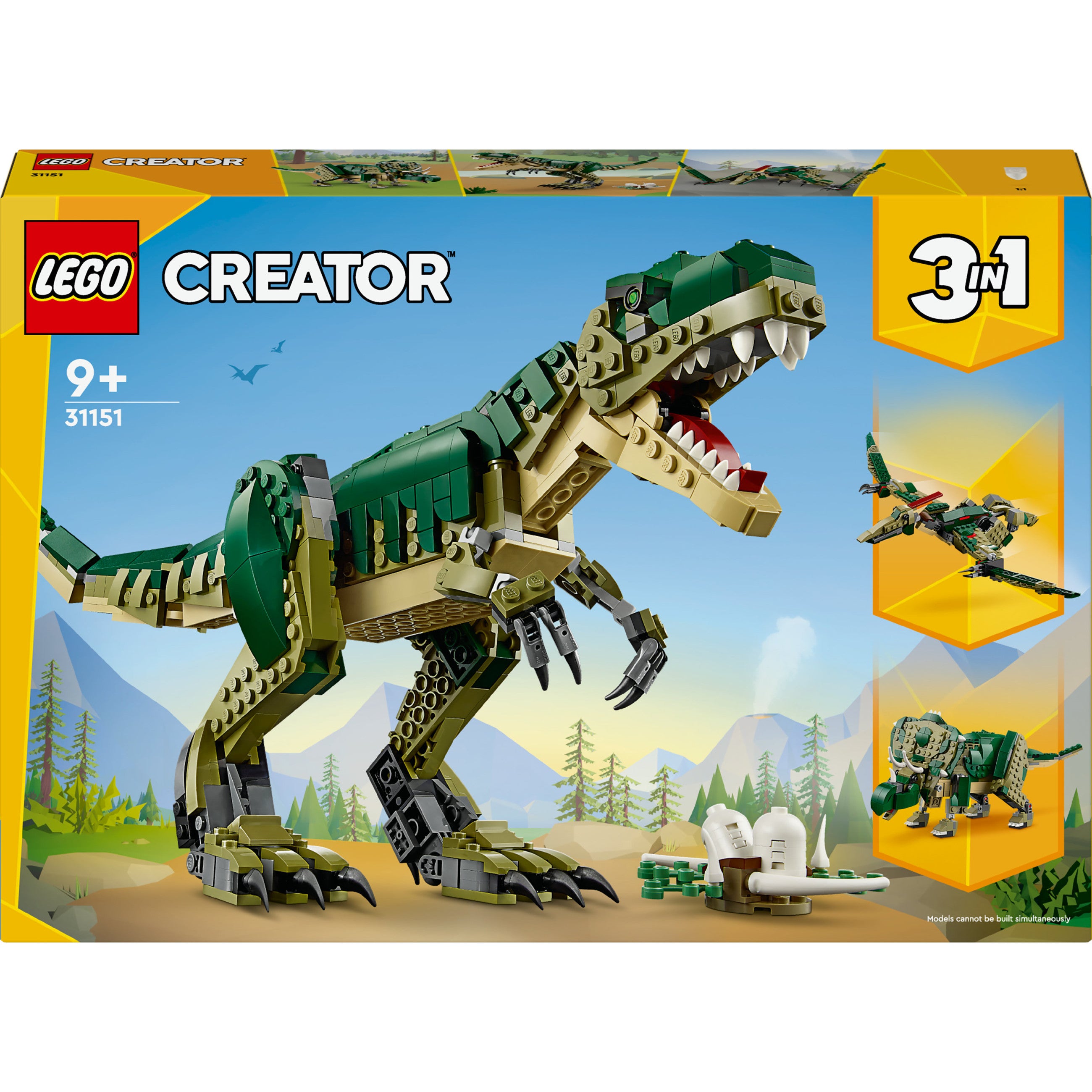 LEGO 31151 Creator 3-in-1 T.Rex