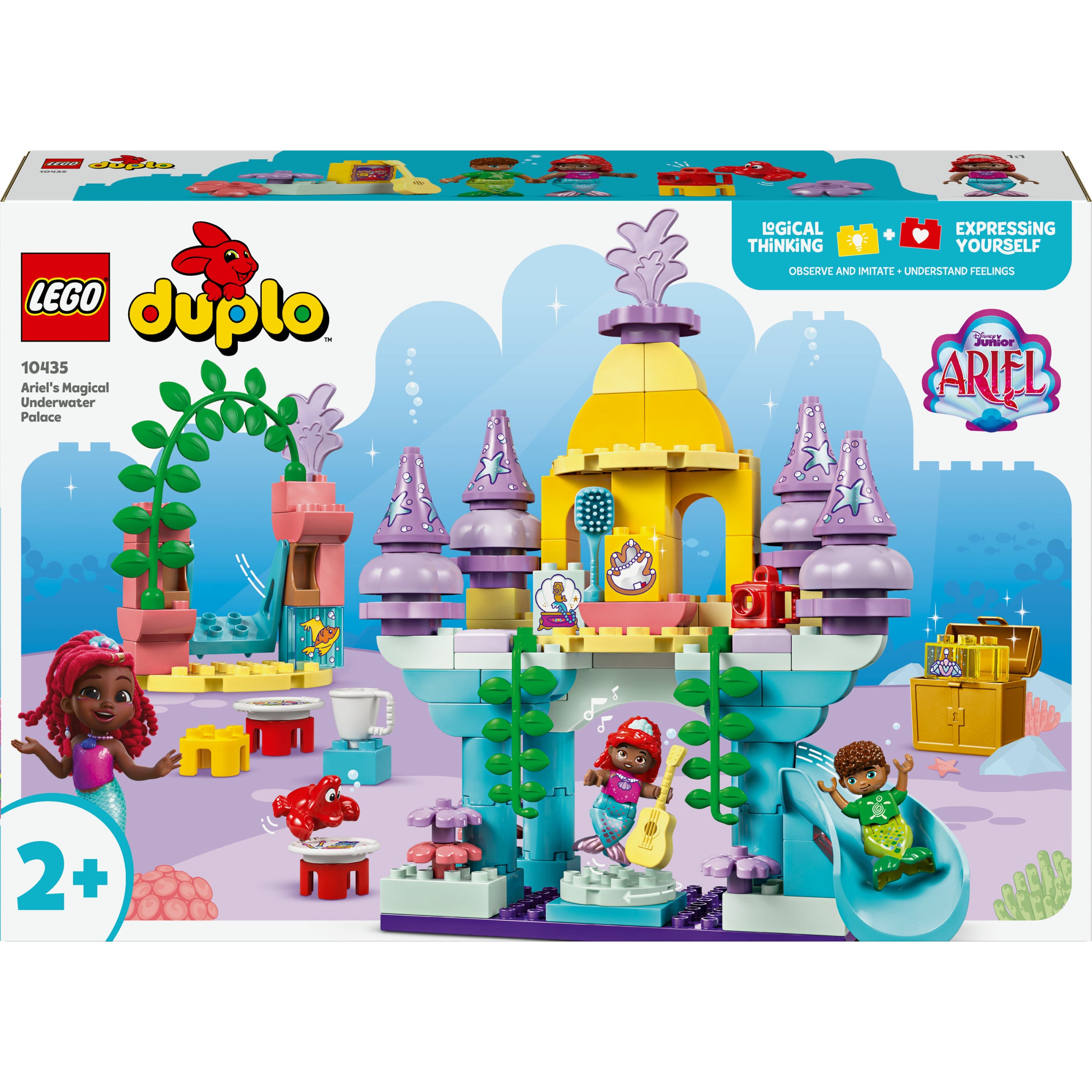 LEGO 10435 DUPLO Disney Arielles magischer Unterwasserpalast