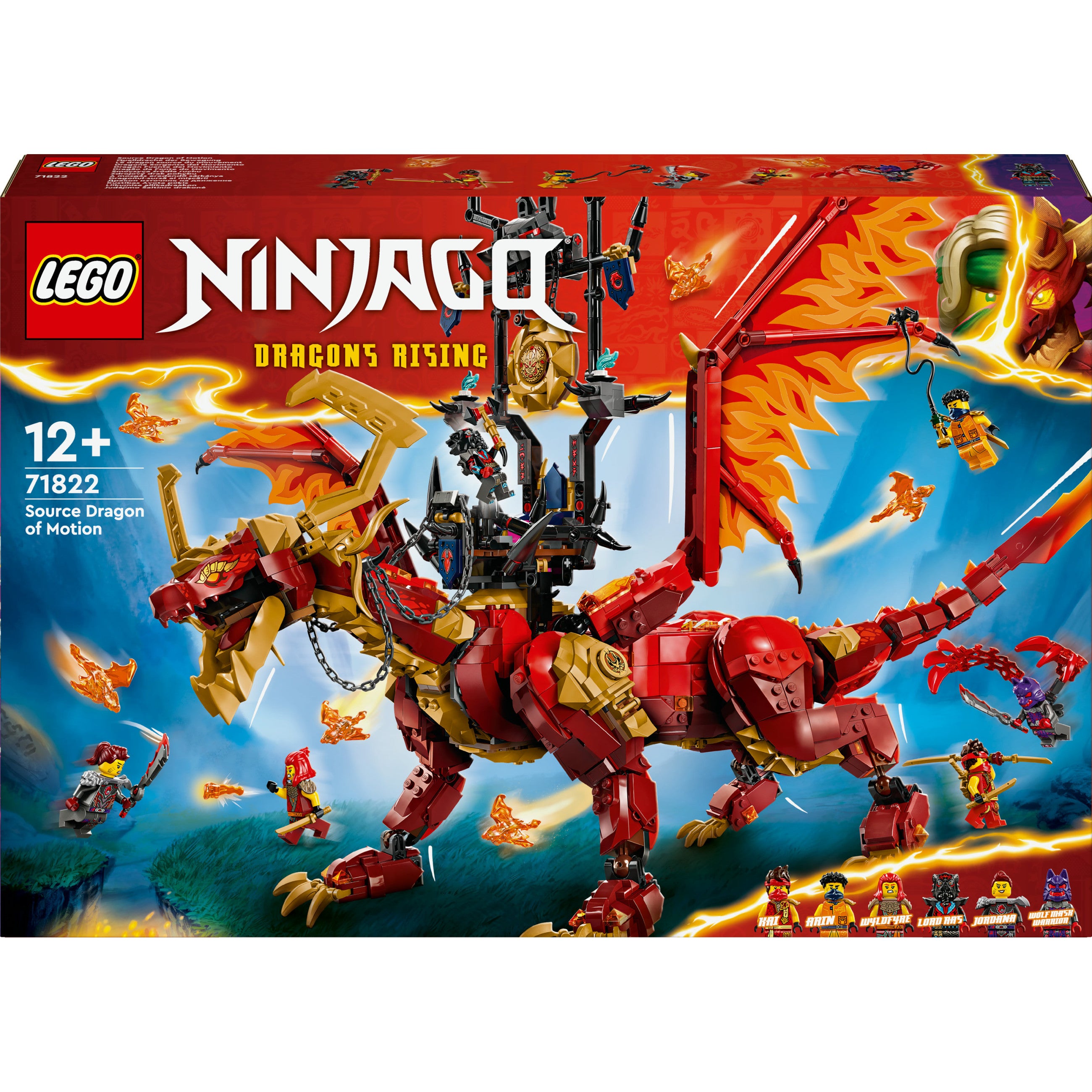 LEGO 71822 Ninjago Quelldrache der Bewegung