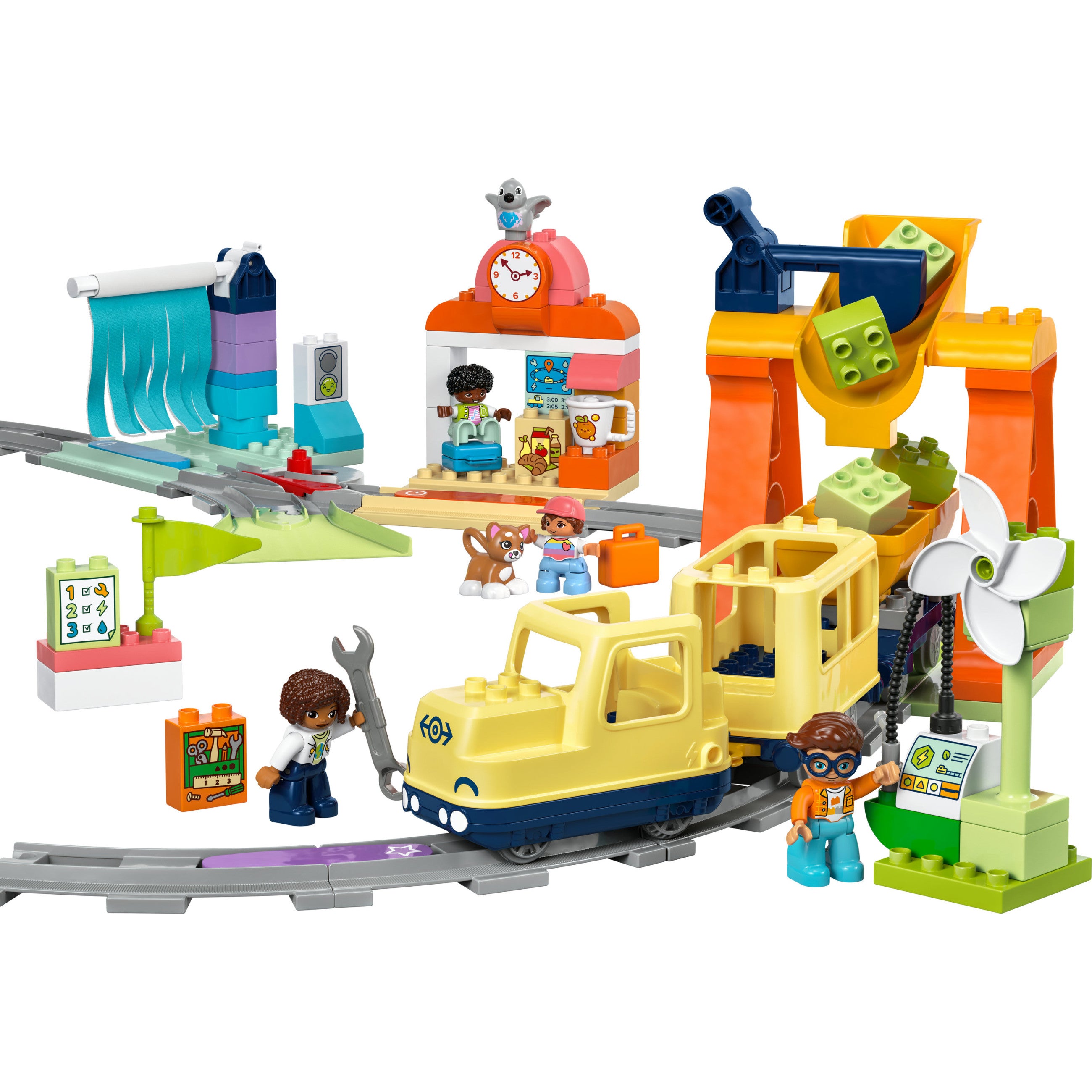 LEGO 10428 DUPLO Town Groe interaktive Eisenbahn