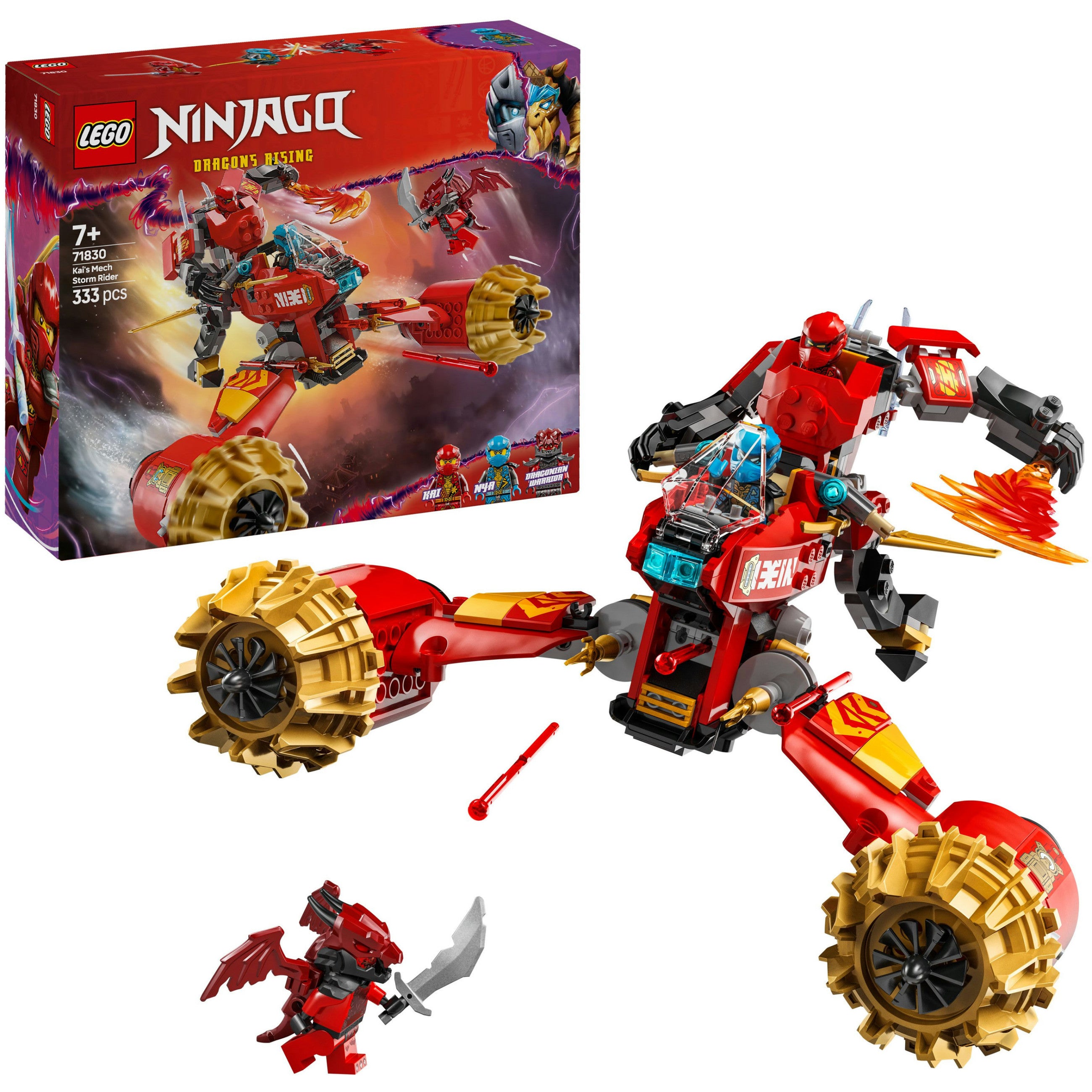 LEGO 71830 Ninjago Kais Sturmreiter-Mech