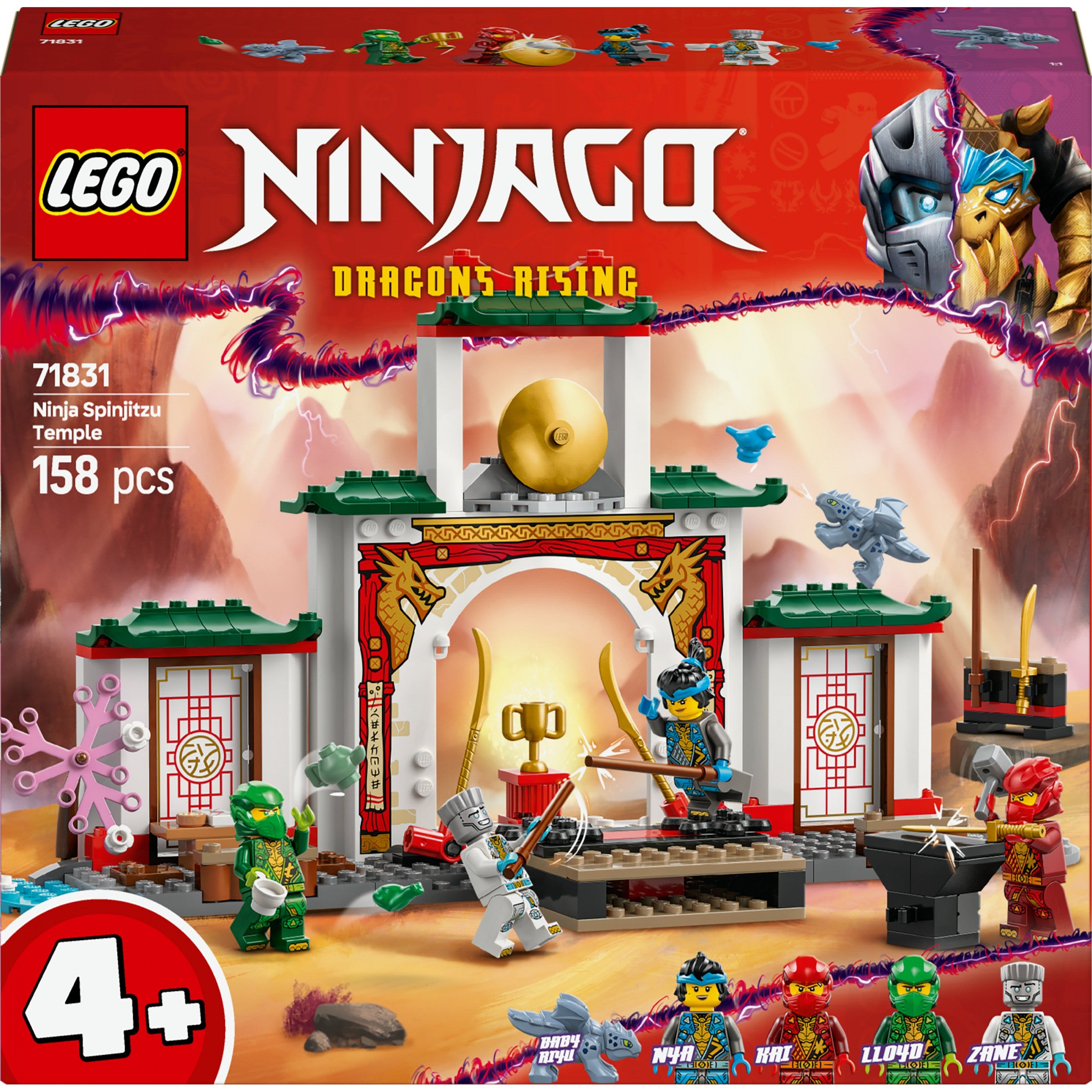 LEGO 71831 Ninjago Spinjitzu-Tempel der Ninja
