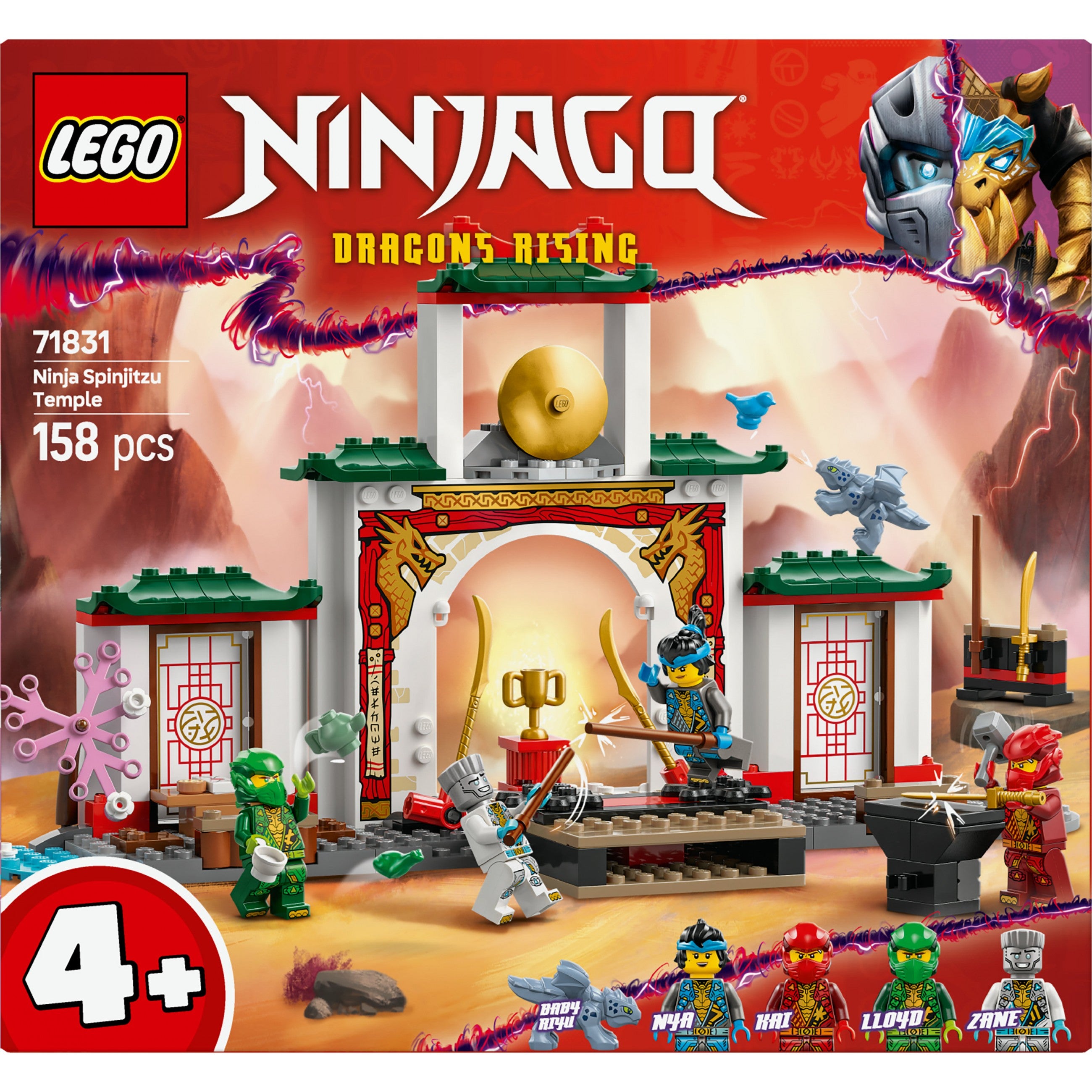 LEGO 71831 Ninjago Spinjitzu-Tempel der Ninja