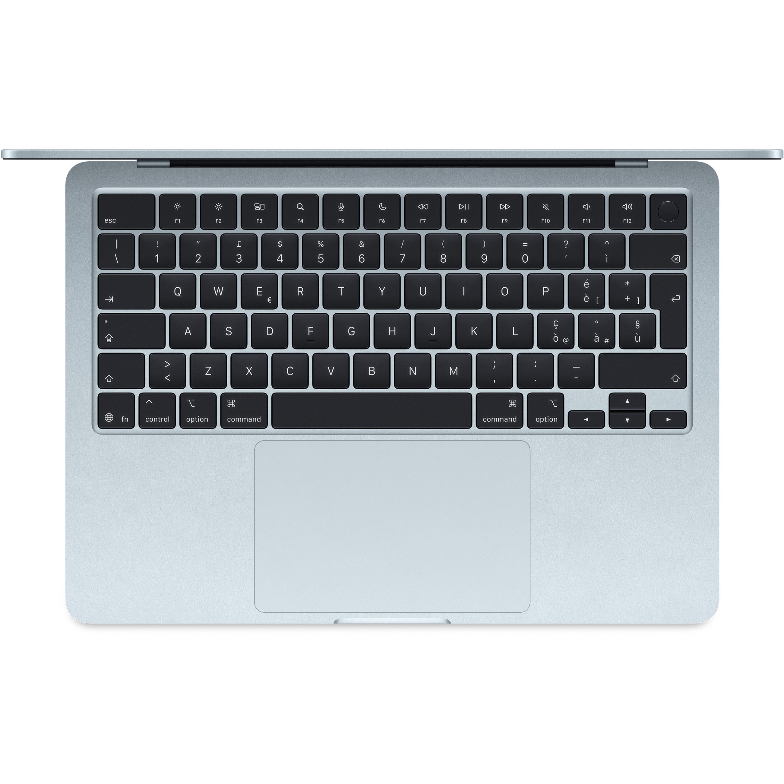 MacBook Air Z1H8 34.46cm 13.6Zoll M4 10C CPU/10C GPU/16C N.E. 32GB 2TB SSD 35W Dual USB-C DE - Himmelblau