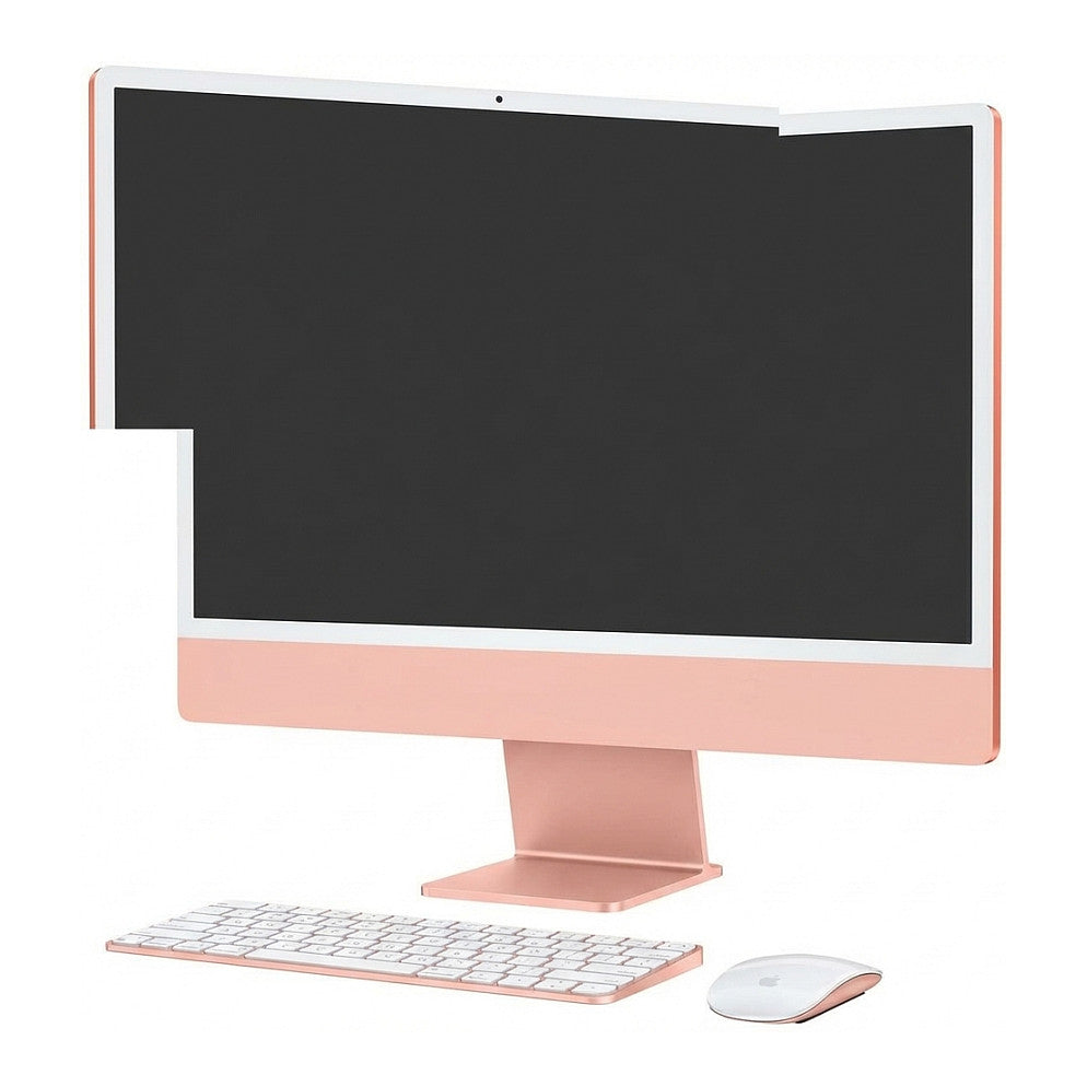 iMac Z1E8 59.62cm 23.5Zoll Standardglas M4 8C CPU/8C GPU/16C N.E. 16GB 256GB SSD Ohne Eth MM MaKey DE Orange