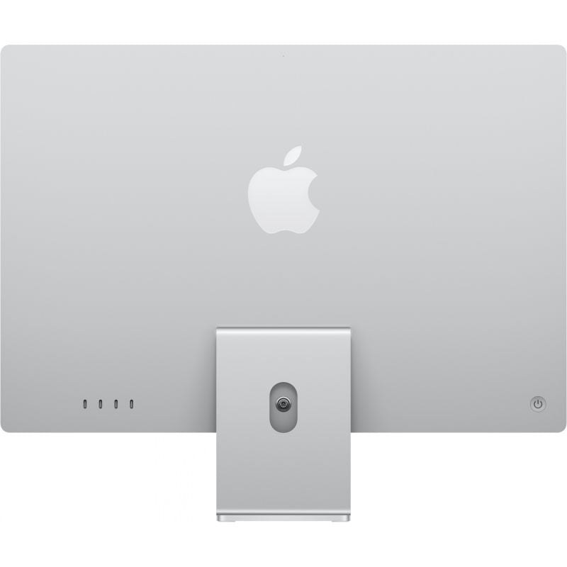 iMac Z1E2 59.62cm 23.5Zoll Standardglas M4 8C CPU/8C GPU/16C N.E. 16GB 256GB SSD Gbit Eth MM MaKey DE Silber