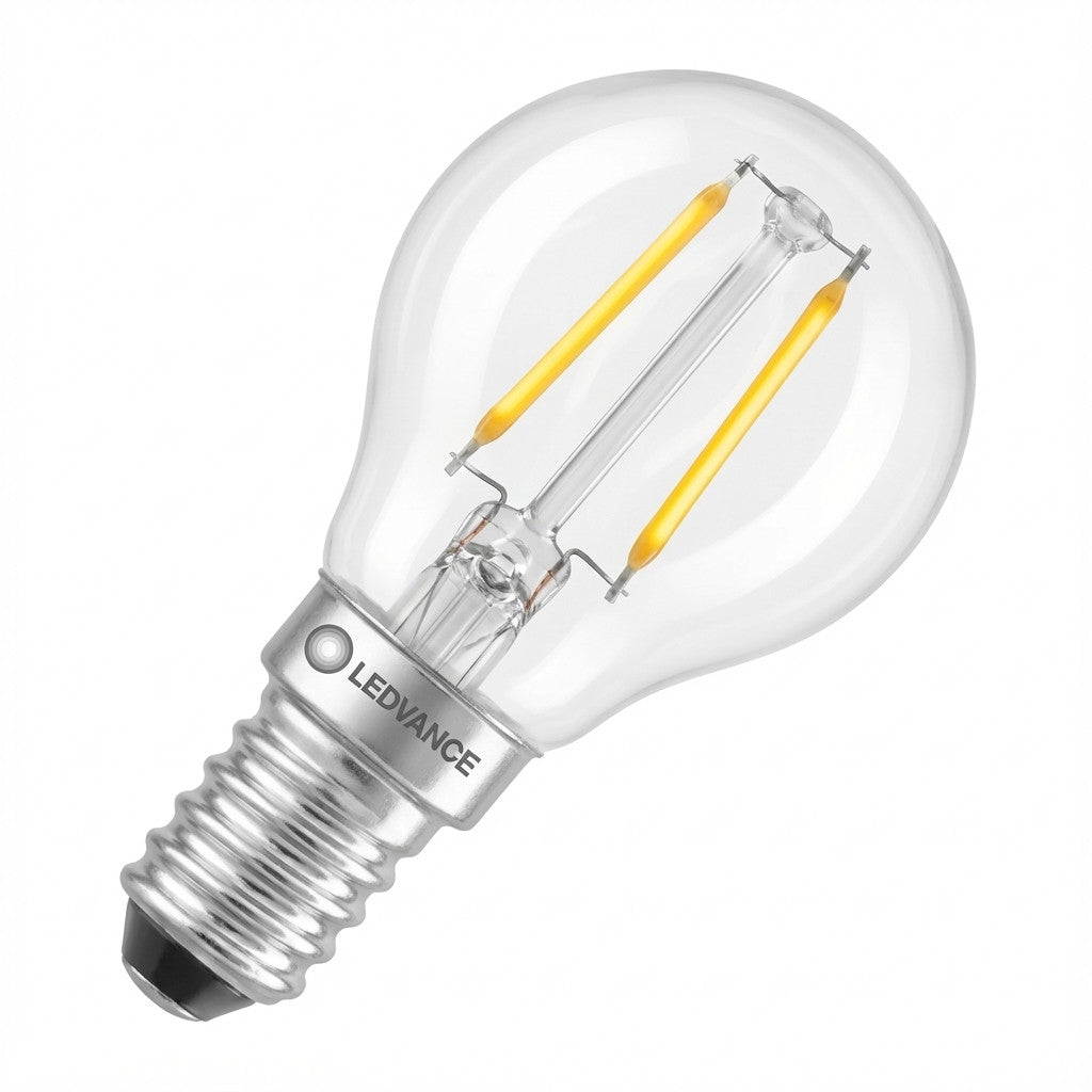 Osram LED Classic P 25 Filament P 1.8W 827 Clear E14 LED-Lampen, klassische Miniba