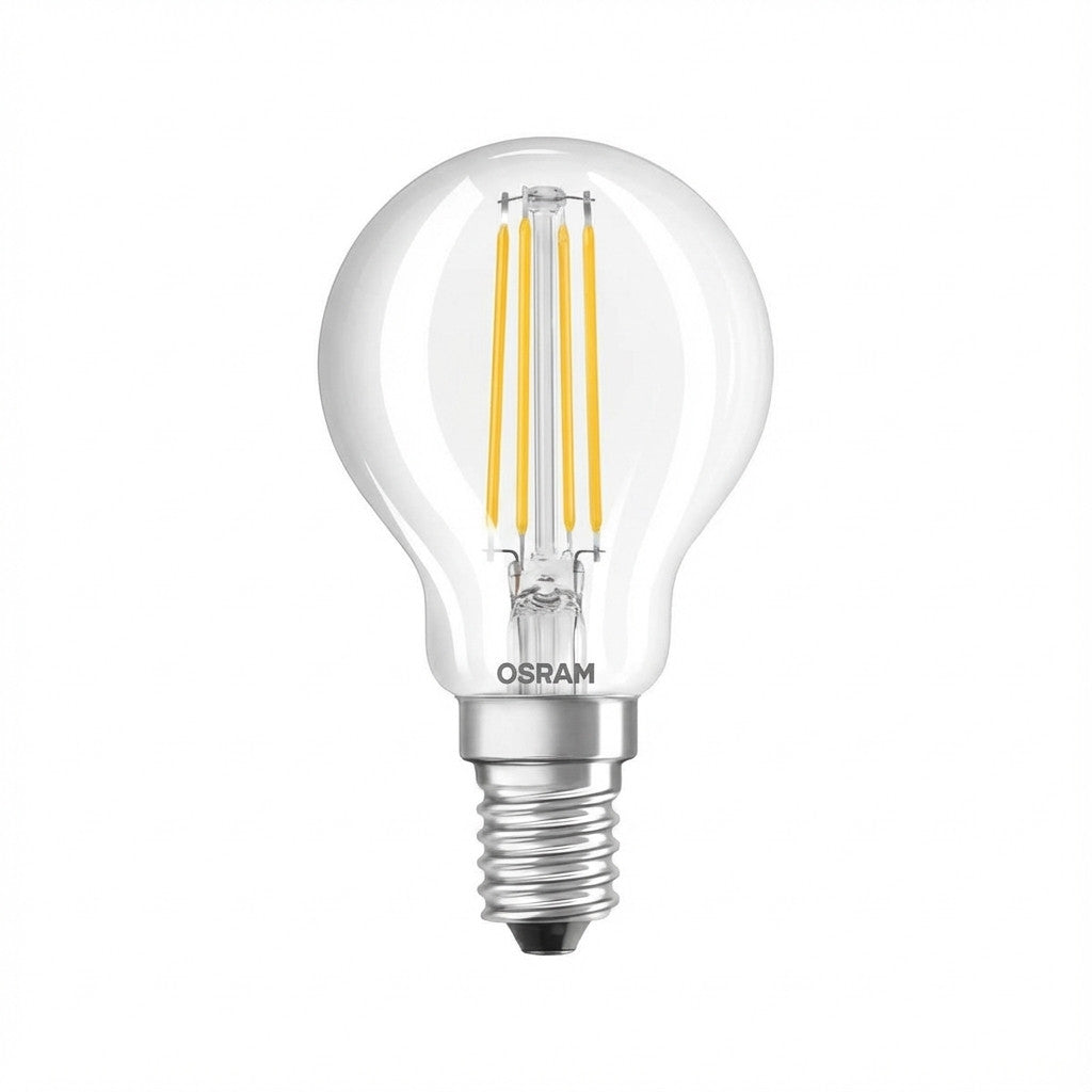 Osram CLP40 DIM 3.4W 827 FIL CL E14 P 3.4W 827 Clear E14 Dimmbare LED-Tropfen