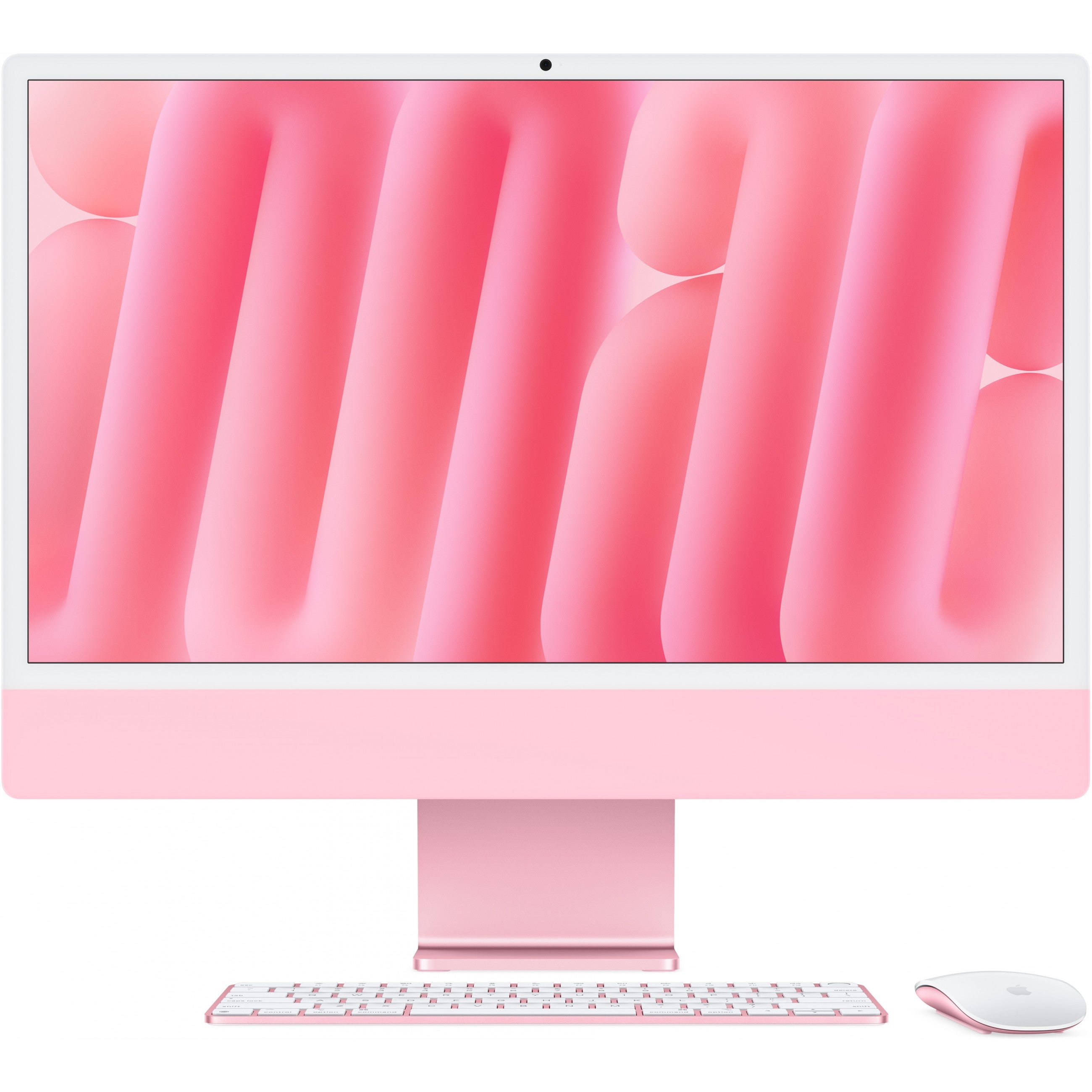 Apple 24-inch iMac with Retina 4.5K display: Apple M4 chip with 10-core CPU and 10-core GPU, 16GB, 256GB SSD - Pink