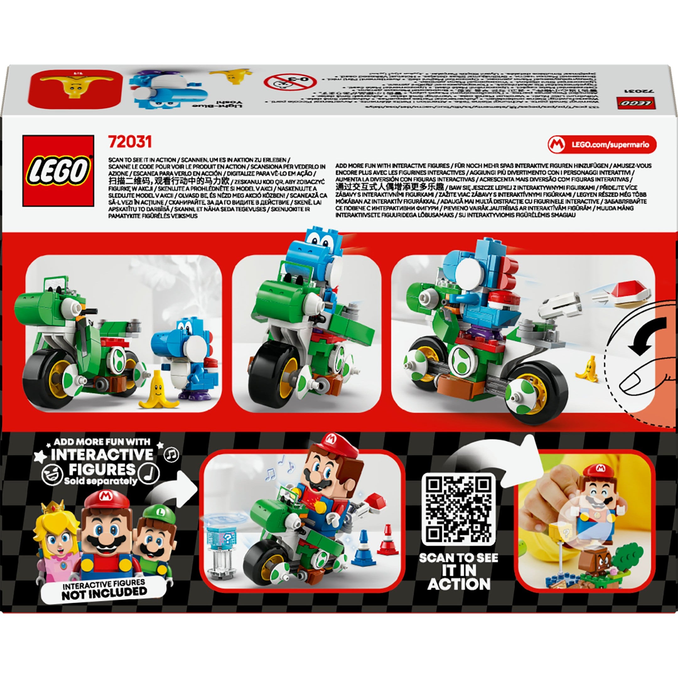LEGO Super Mario Mario Kart – Yoshi–Bike 72031