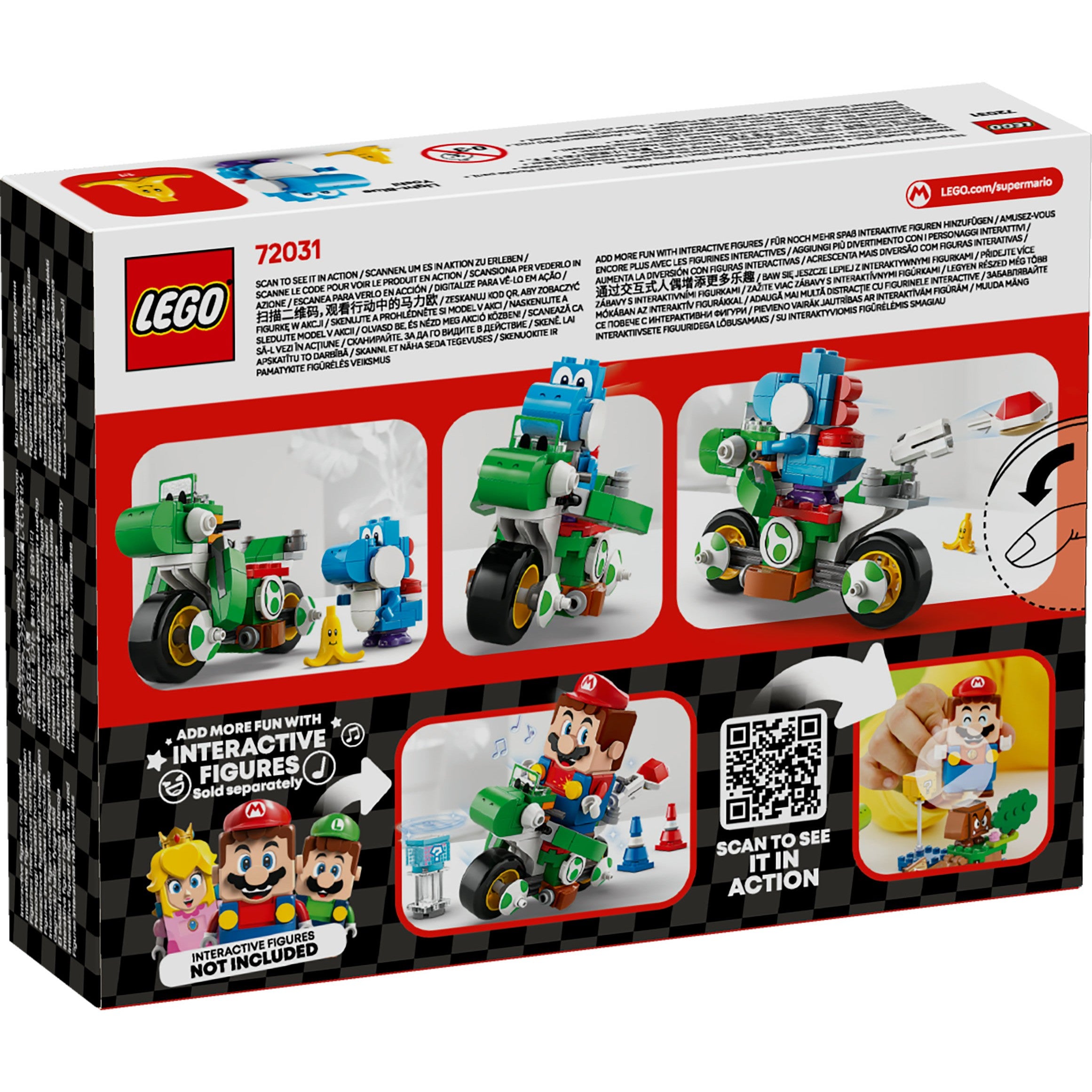 LEGO Super Mario Mario Kart – Yoshi–Bike 72031
