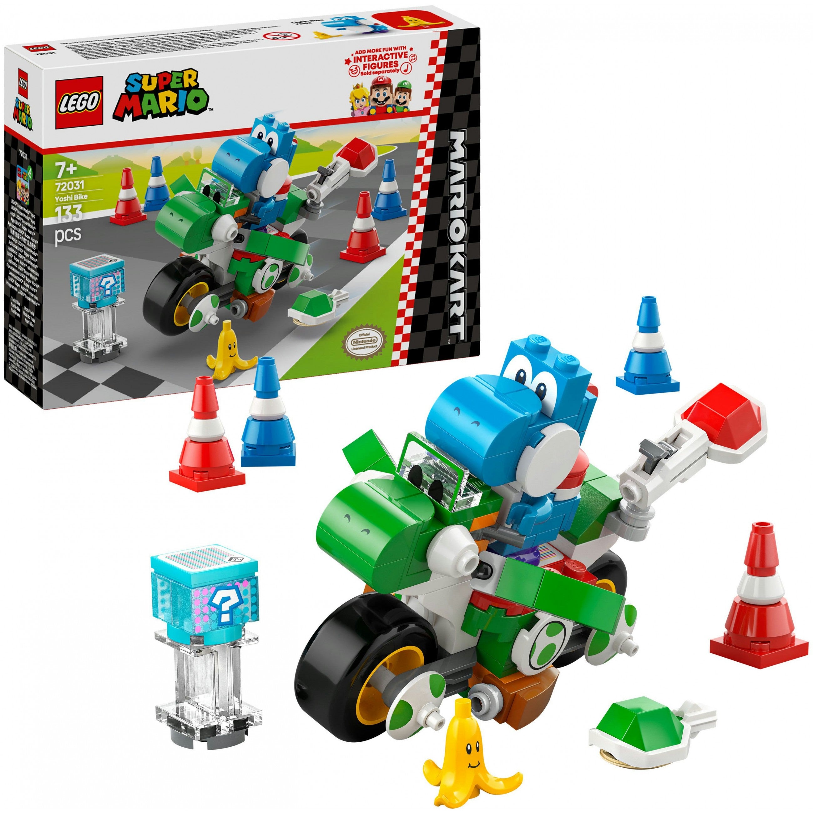 LEGO Super Mario Mario Kart – Yoshi–Bike 72031