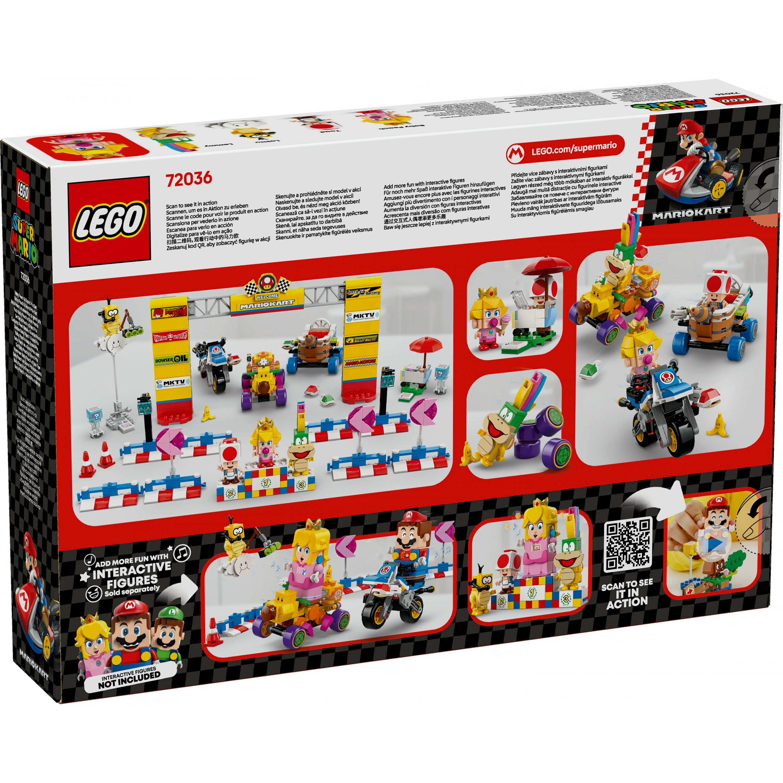 LEGO Super Mario Mario Kart – Baby Peach & Grand Prix - Set 72036
