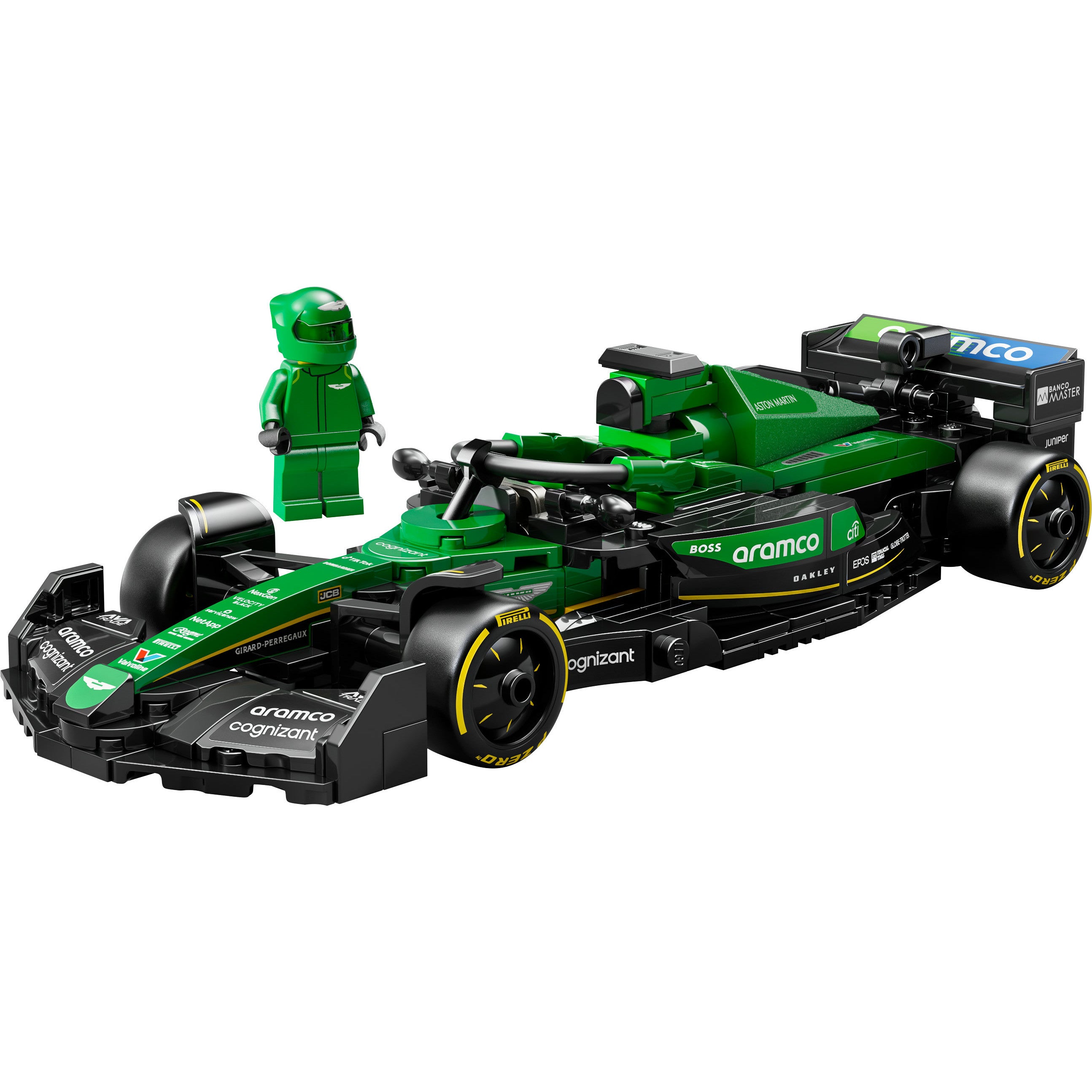 LEGO Speed Champions Aston Martin Aramco F1 AMR24 Rennauto 77245