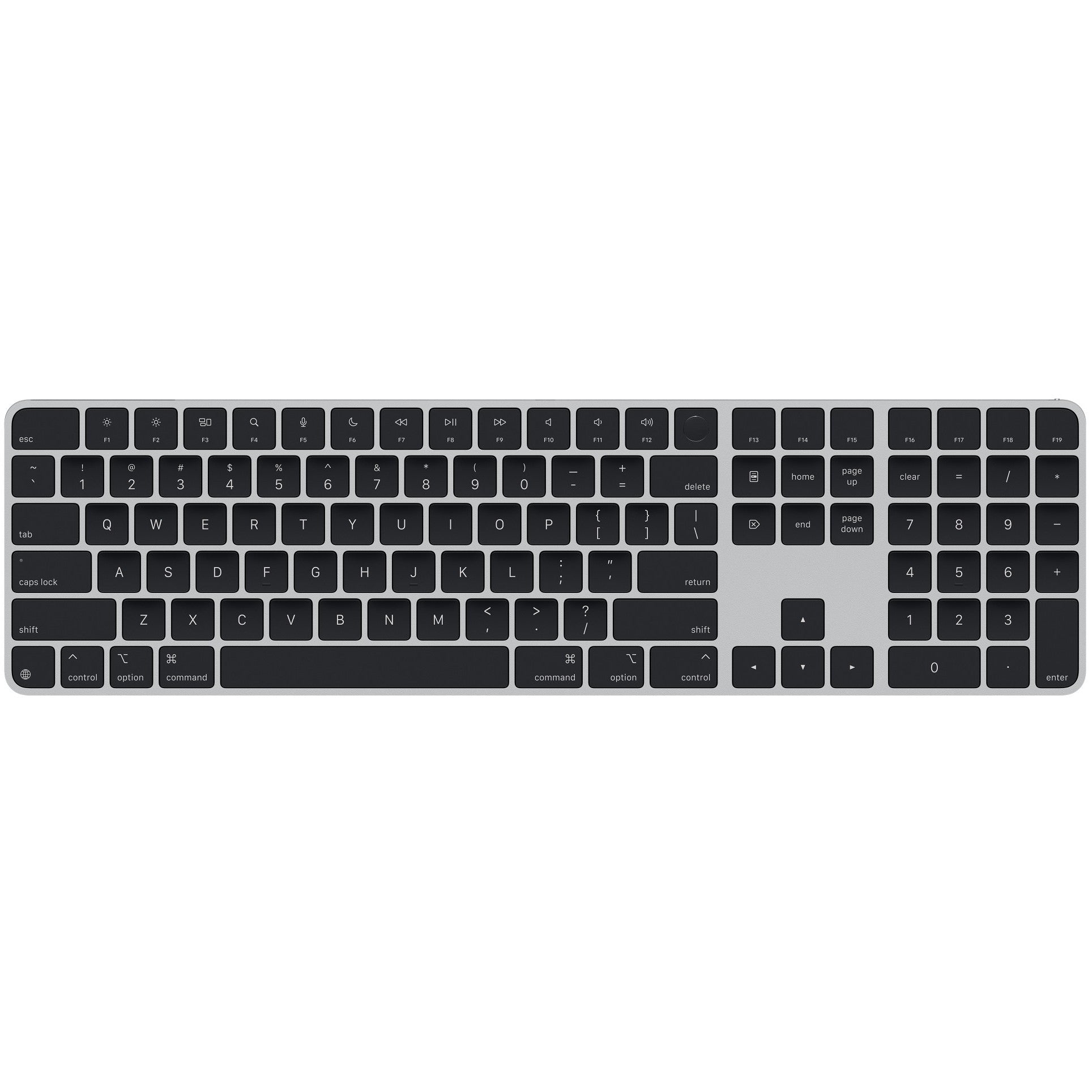 APPLE Magic Keyboard with Touch ID and Numeric Keypad for Mac models with Apple silicon - US English - Black Keys